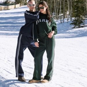 PARKE -Small 🆕💚Sold Out💚Sport Boxer Sweatpants- FOREST green